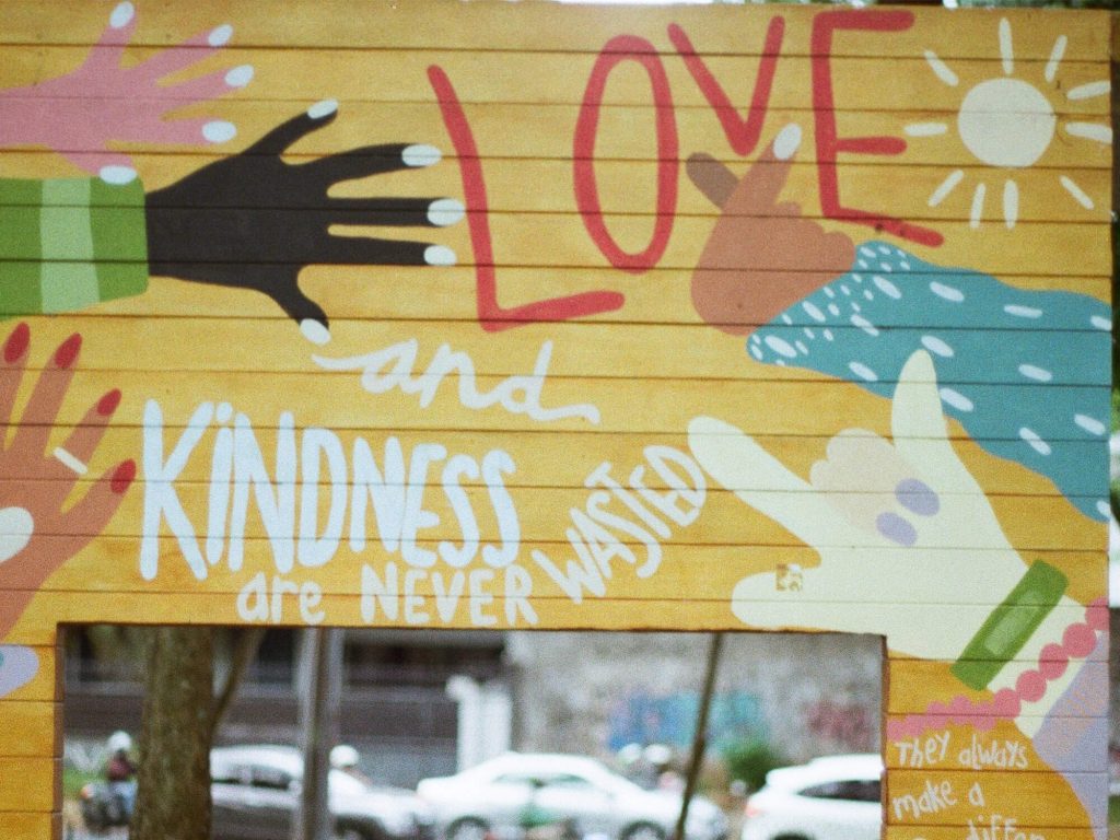 Kindness and love artwork