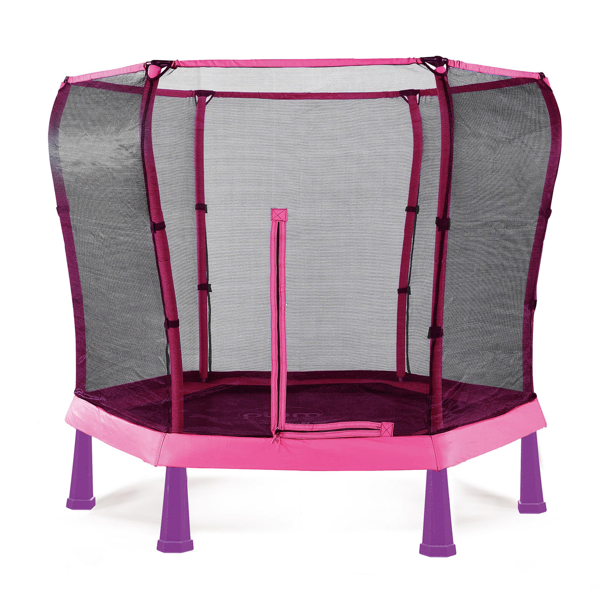 Plum Play AU ft Trampoline with Enclosure Net Junior Pink Safe