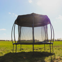 Plum 8ft Deluxe Round Trampoline with Safety Enclosure