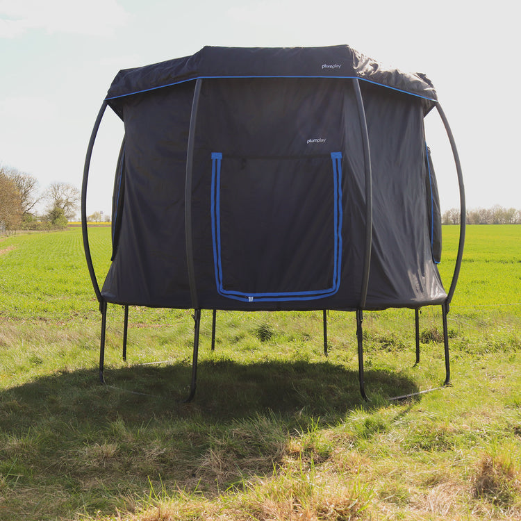 Plum 8ft Deluxe Round Trampoline with Safety Enclosure