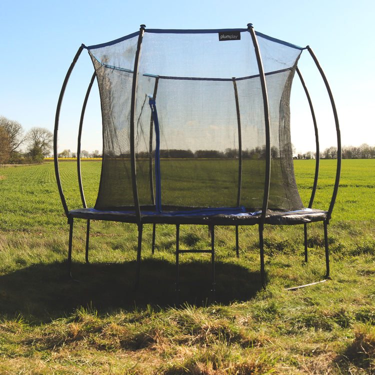 Plum 8ft Deluxe Round Trampoline with Safety Enclosure