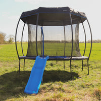 Plum 8ft Deluxe Round Trampoline with Safety Enclosure