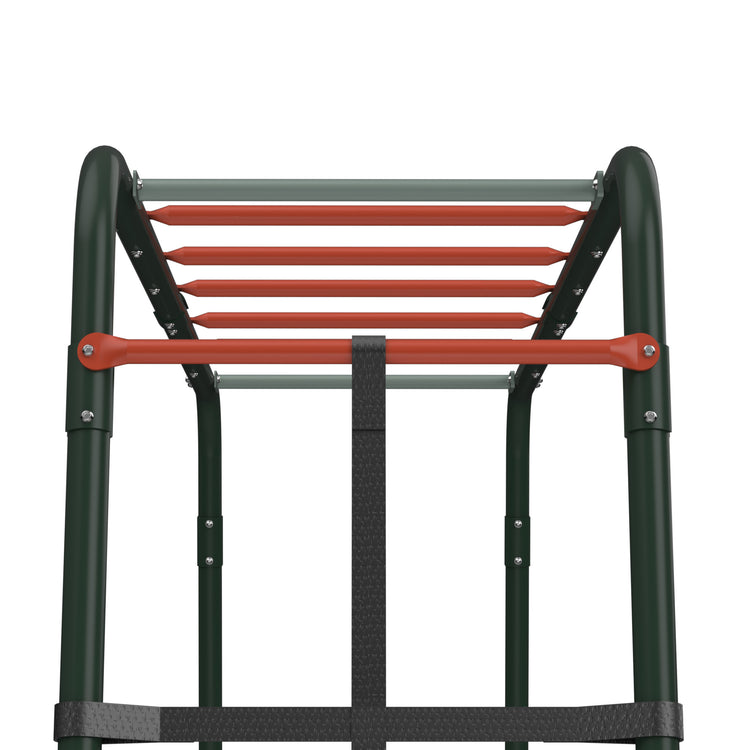 Plum Metal Monkey Bars – Freestanding Outdoor Climbing Frame for Kids