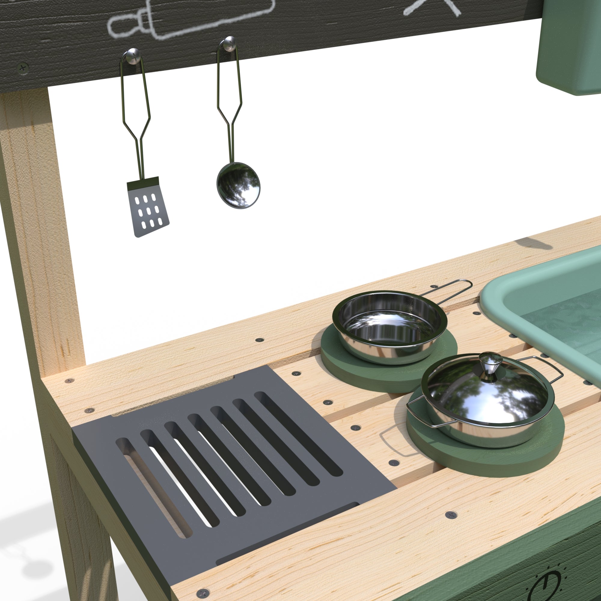 Grubby Griddle Mud Pie Kitchen griddle and hob