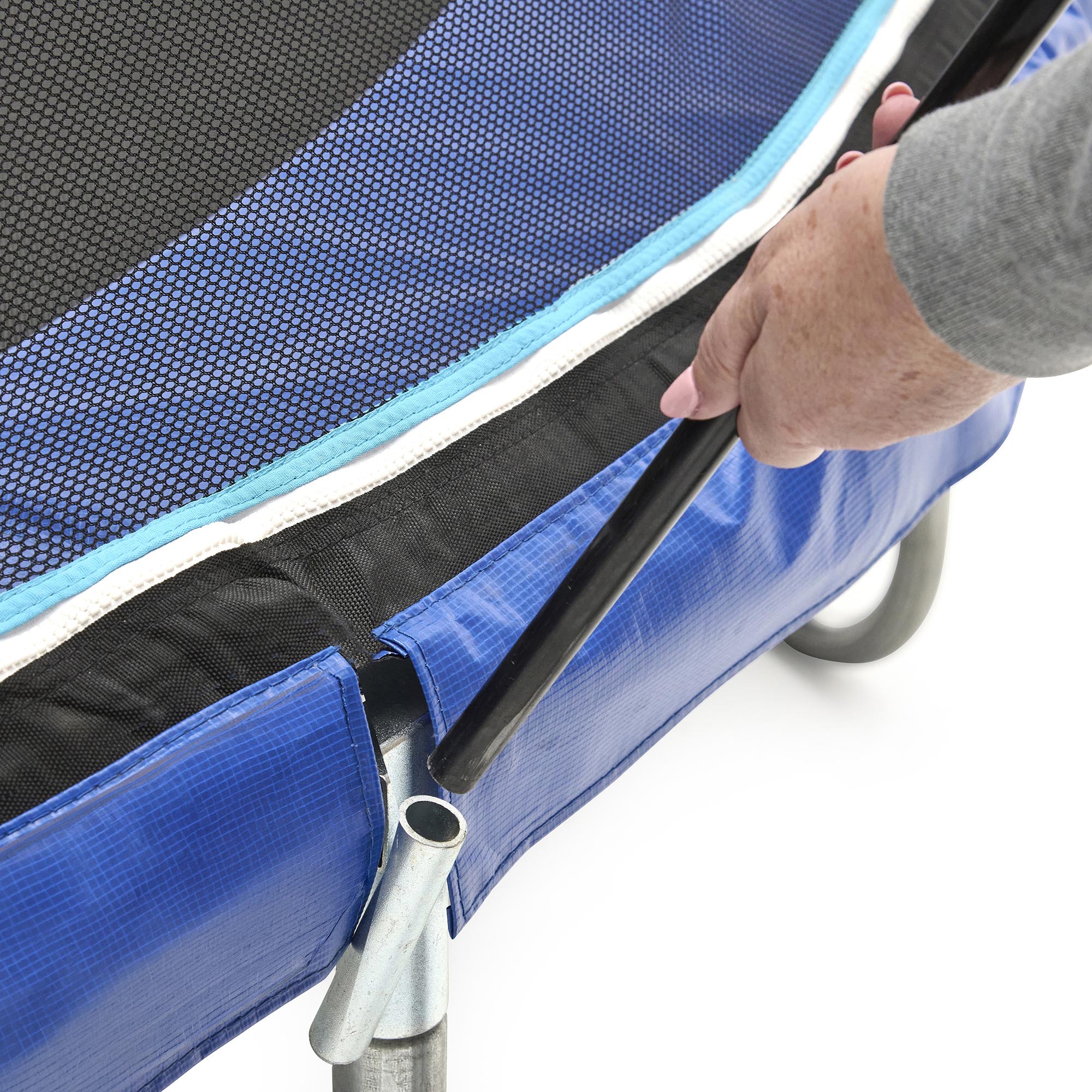 SpringZero Trampoline galvanised steel frame and enclosure pole