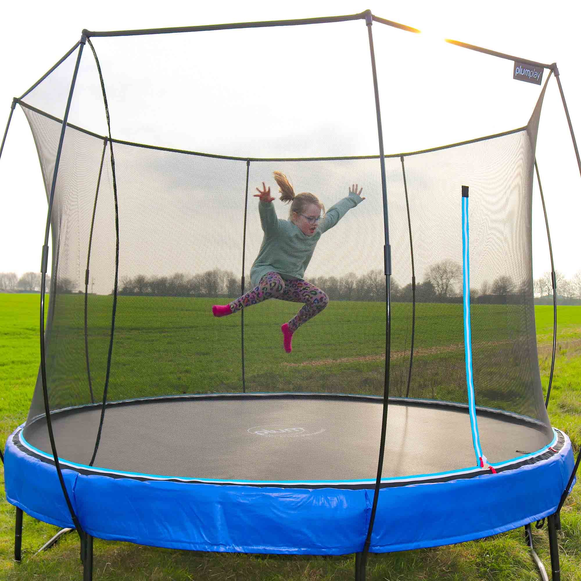 SpringZero Pro Trampoline edge-to-edge jump zone