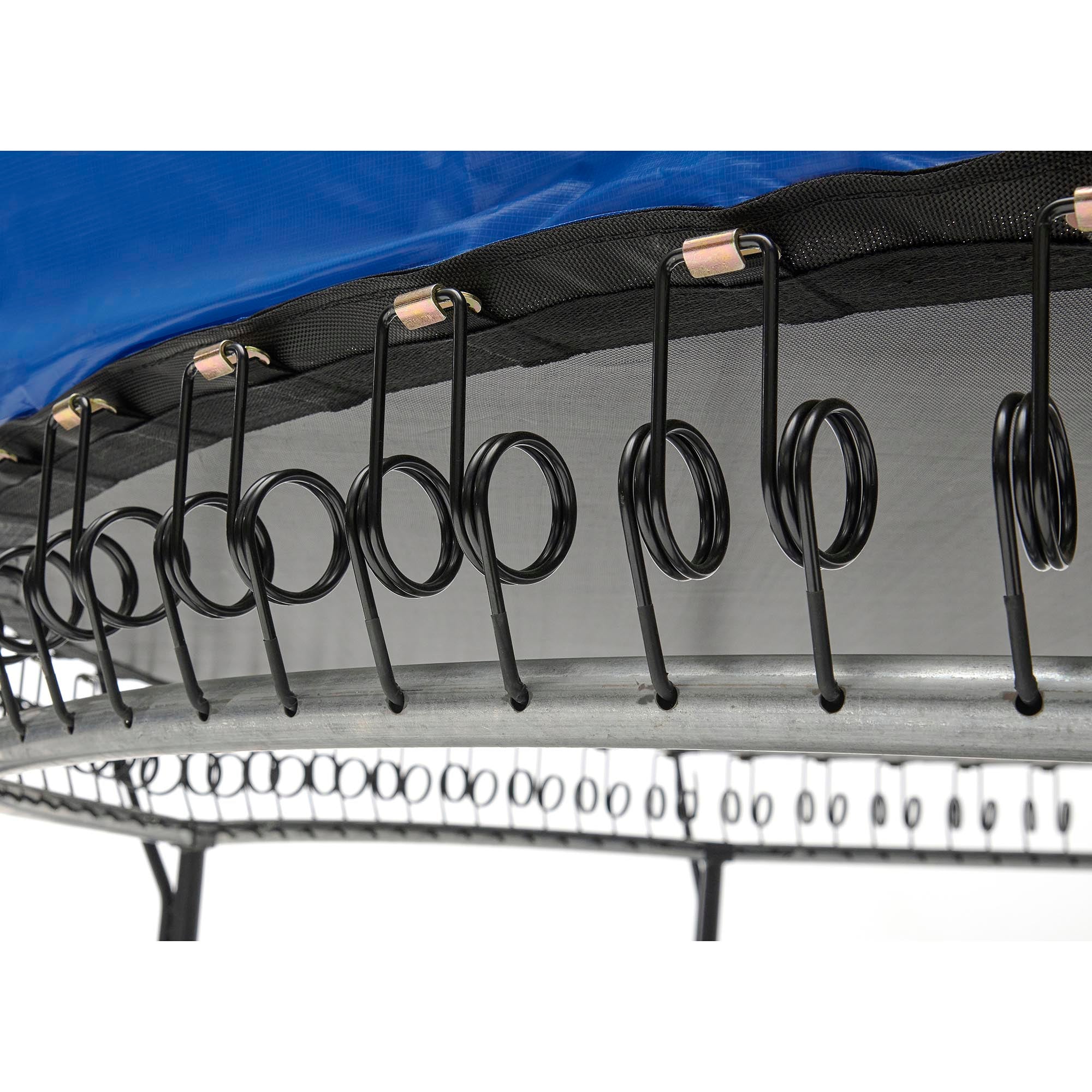 SpringZero Pro Trampoline steel frame close-up