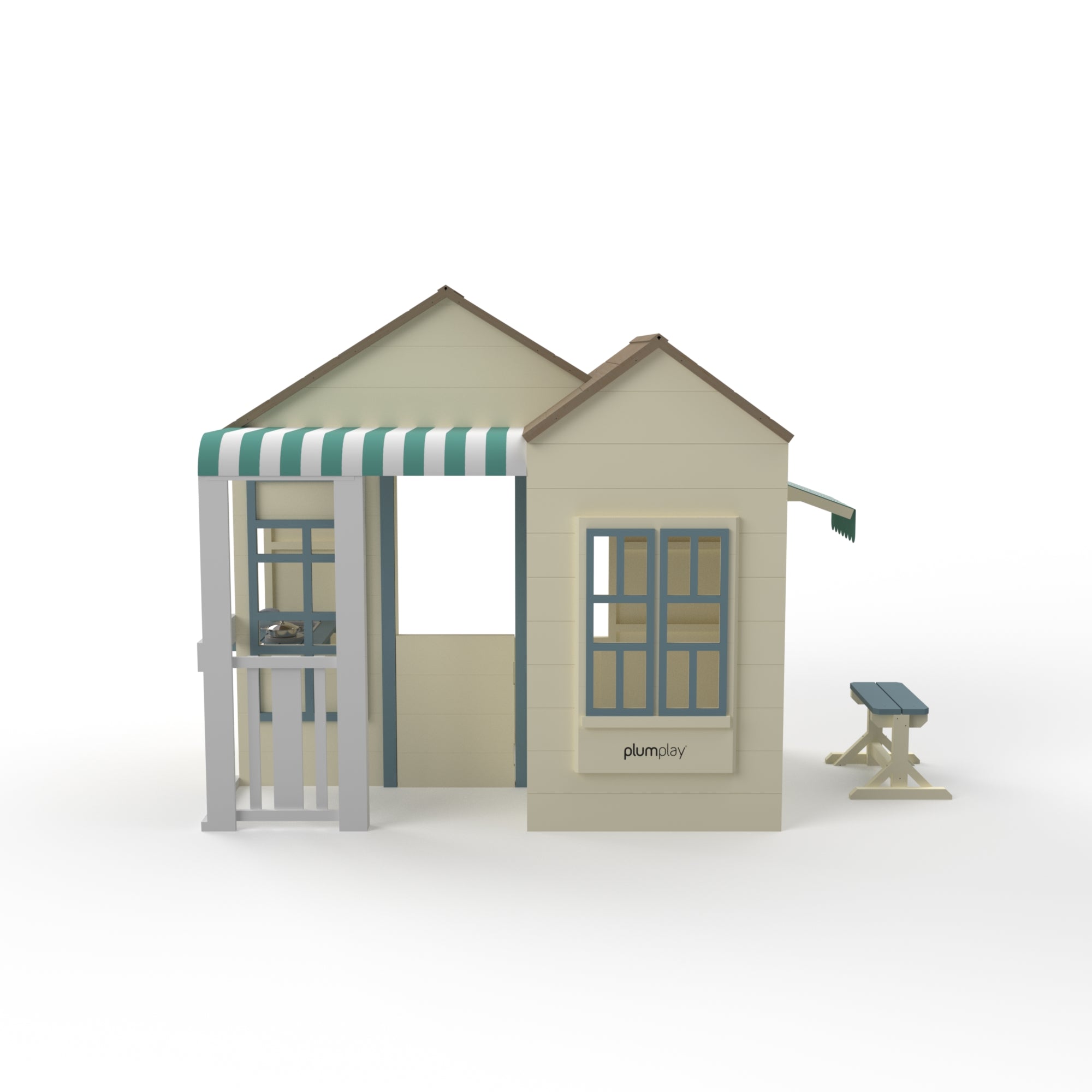 Beach House Wooden Playhouse