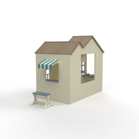 Beach House Wooden Playhouse