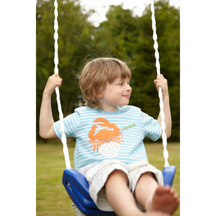 Plum Multiplay Metal Swing Set – Climb, Bounce & Slide (Ages 3+)