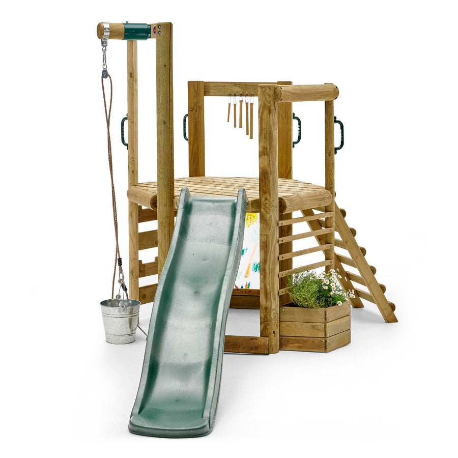 Woodland Treehouse with Slide
