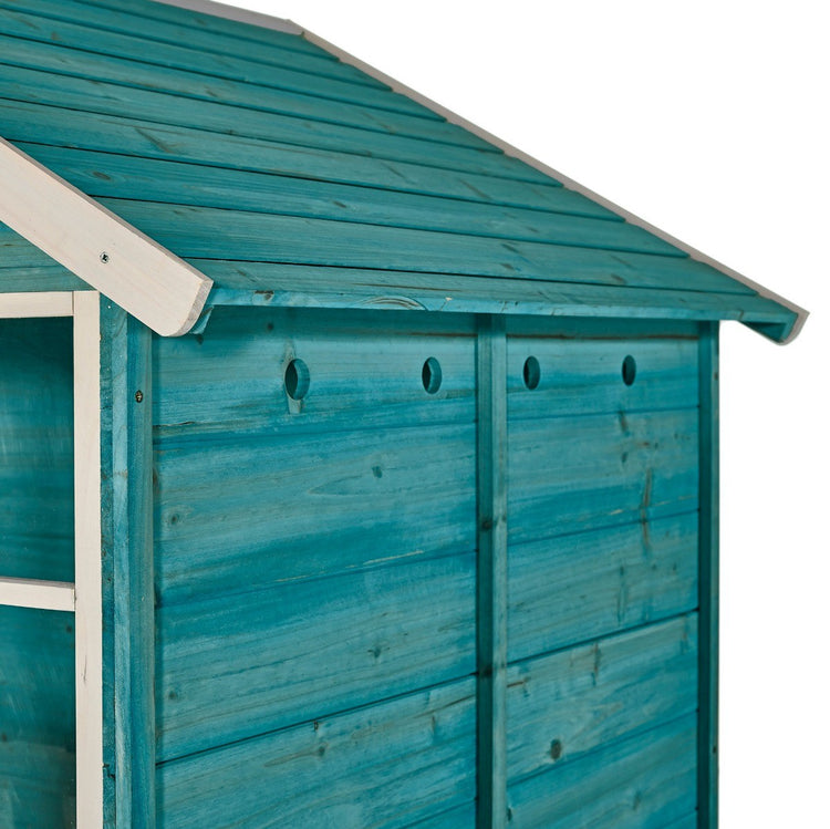 Boathouse Wooden Playhouse with Slide