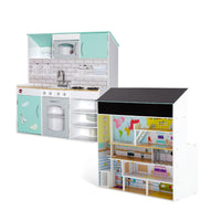 Peppermint 2-in-1 Dolls House & Kitchen