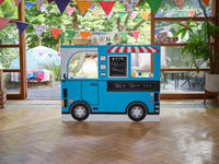 3-in-1 Wooden Food Truck & Play Kitchen