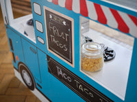 3-in-1 Wooden Food Truck & Play Kitchen