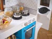 3-in-1 Wooden Food Truck & Play Kitchen
