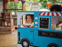 3-in-1 Wooden Food Truck & Play Kitchen