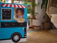 3-in-1 Wooden Food Truck & Play Kitchen