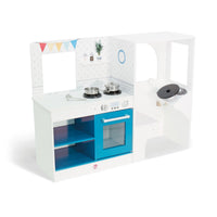 3-in-1 Wooden Food Truck & Play Kitchen