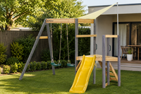 Barbary Playcentre with Swings & Slide