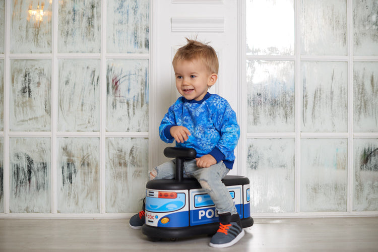 Italtrike La Cosa 1 Ride-On Police | 4-Wheel Toddler Vehicle (Ages 1–4)