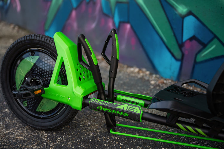 Huffy Green Machine Drift Trike – 16 Inch Green & Black (Ages 5+)