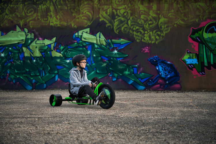 Huffy Green Machine Drift Trike – 16 Inch Green & Black (Ages 5+)