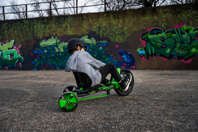Huffy Green Machine Drift Trike – 16 Inch Green & Black (Ages 5+)