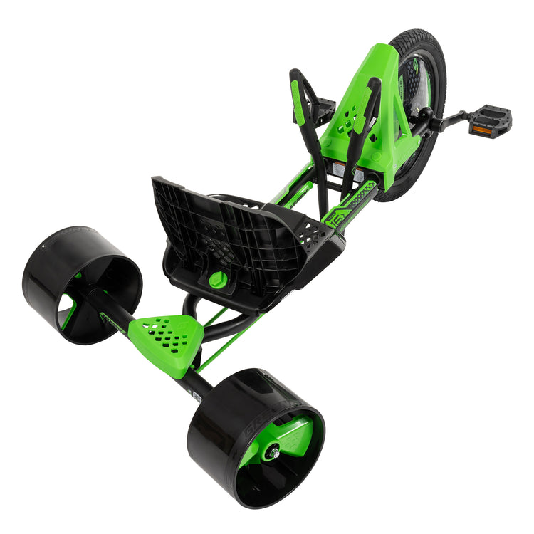 Huffy Green Machine Drift Trike – 16 Inch Green & Black (Ages 5+)