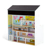 Plum Peppermint 2-in-1 Dolls House & Kitchen