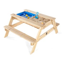 Plum Play Wooden Picnic/Activity Table Sand & Water w/Lid