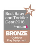 2016 Best Baby & Toddler Gear Award - Bronze - Wooden Growing Swing