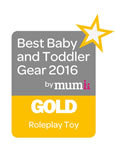 2016 Best Baby & Toddler Gear Award - Gold - Pink Lemonade Cabin Kitchen